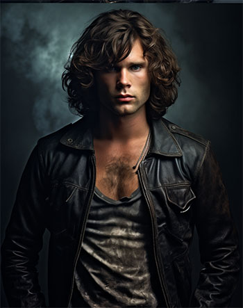 portrait jim morrison